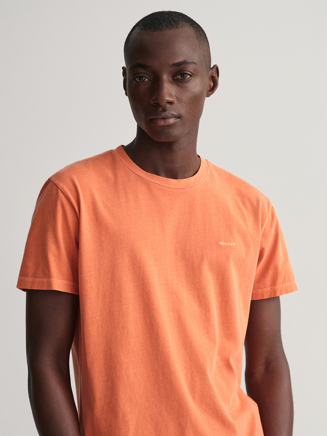 Gant Orange Sunfaded Modern Fit T-Shirt