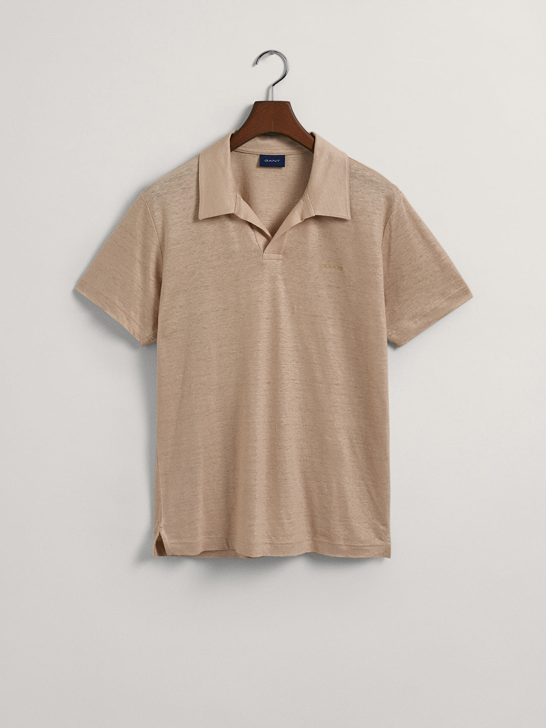 Gant Beige Regular Fit Polo T-Shirt