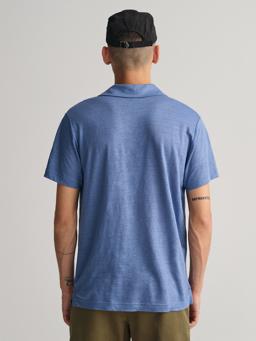 Gant Light Blue Regular Fit Polo T-Shirt