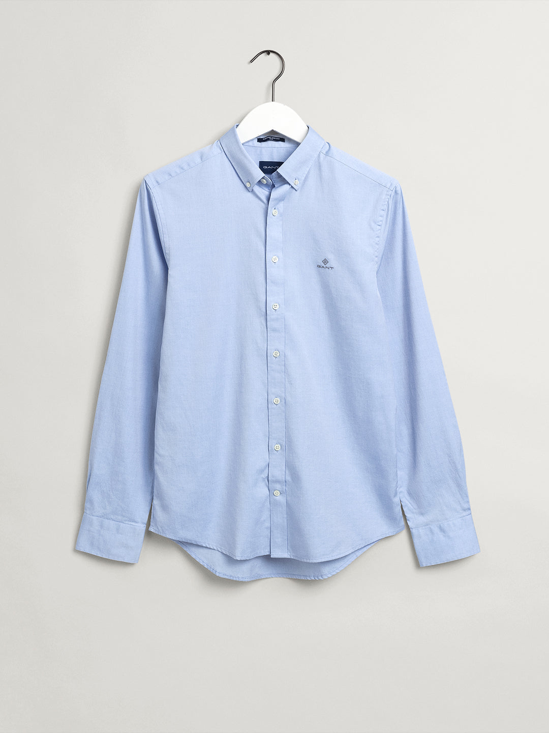 Gant Blue Pinpoint Oxford Clu Slim Fit Shirt