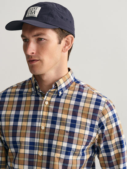 Gant Multi Untucked Colorful Checked Regular Fit Shirt