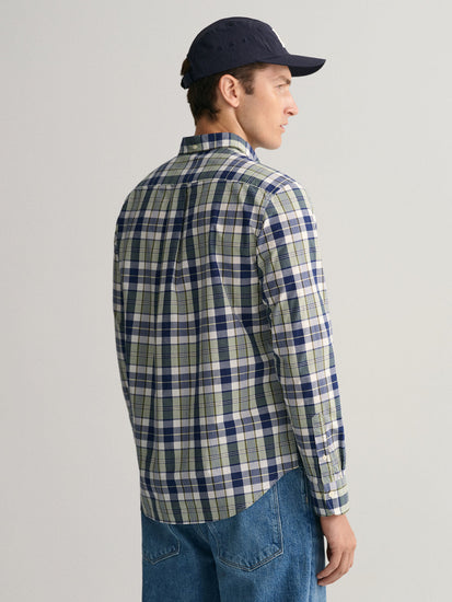 Gant Multi Untucked Colorful Checked Regular Fit Shirt