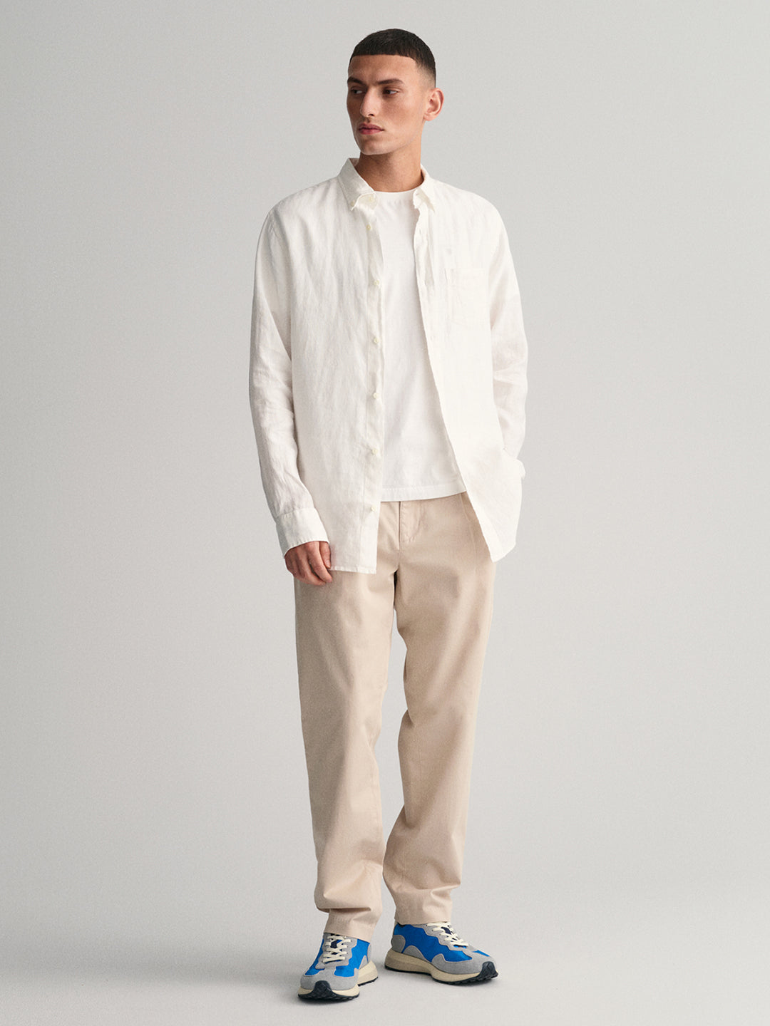 Gant White Regular Fit Shirt