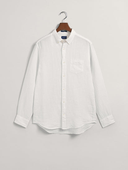 Gant White Regular Fit Shirt