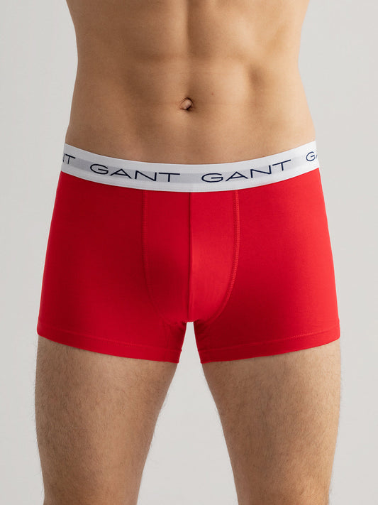 Gant Men Pack Of 3 Mid-Rise Trunks