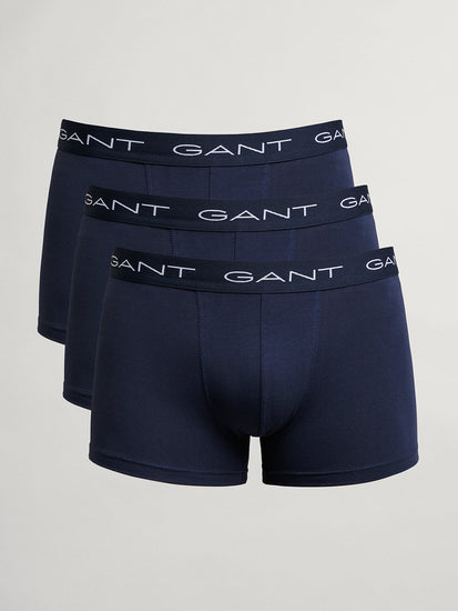 Gant Men Pack Of 3 Mid-Rise Trunks