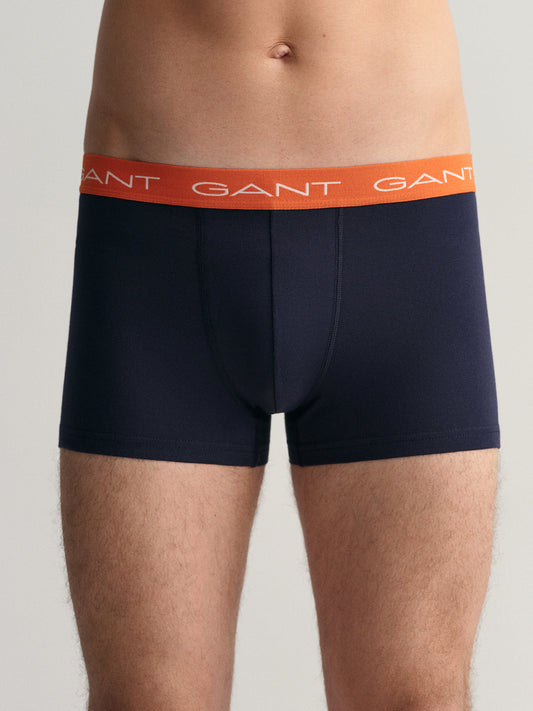 Gant Men Pack Of 3 Brand Logo Printed Trunks