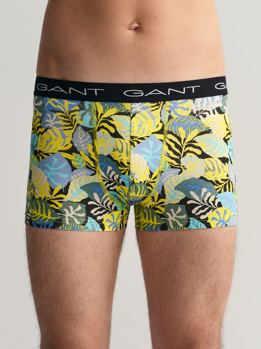 Gant Men Pack Of 3 Tropical Printed Trunks