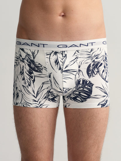 Gant Men Pack Of 3 Brand Logo Printed Trunks