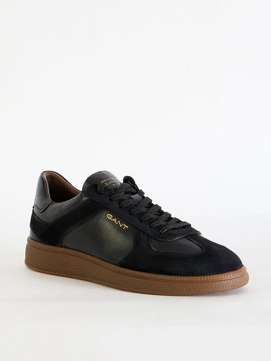 Gant Men Black  Color-Blocked Lace-Up Round Toe Sneakers