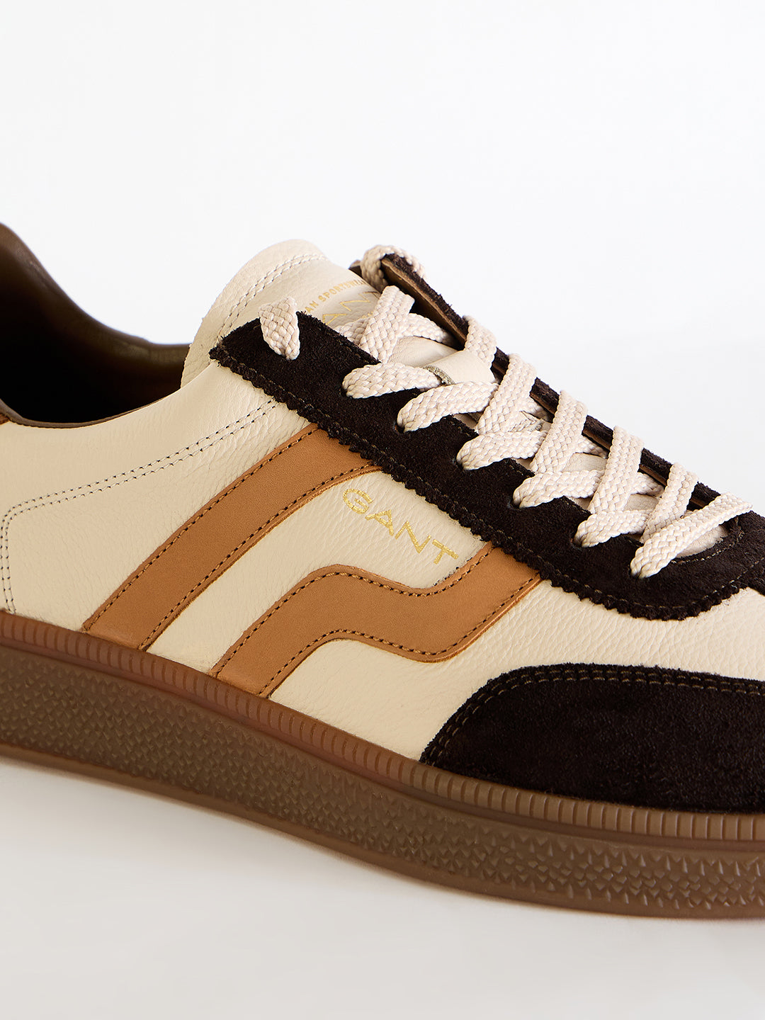 Shop Gant Men Multi Color-Blocked Lace-Up Round Toe Sneakers