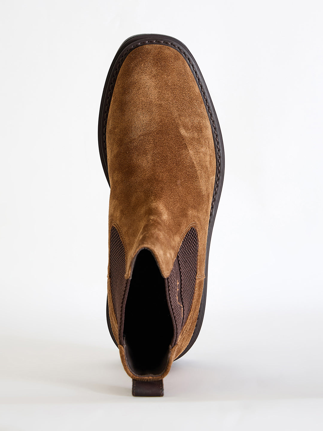 Gant Men Brown Solid Slip-On Round Toe Boots