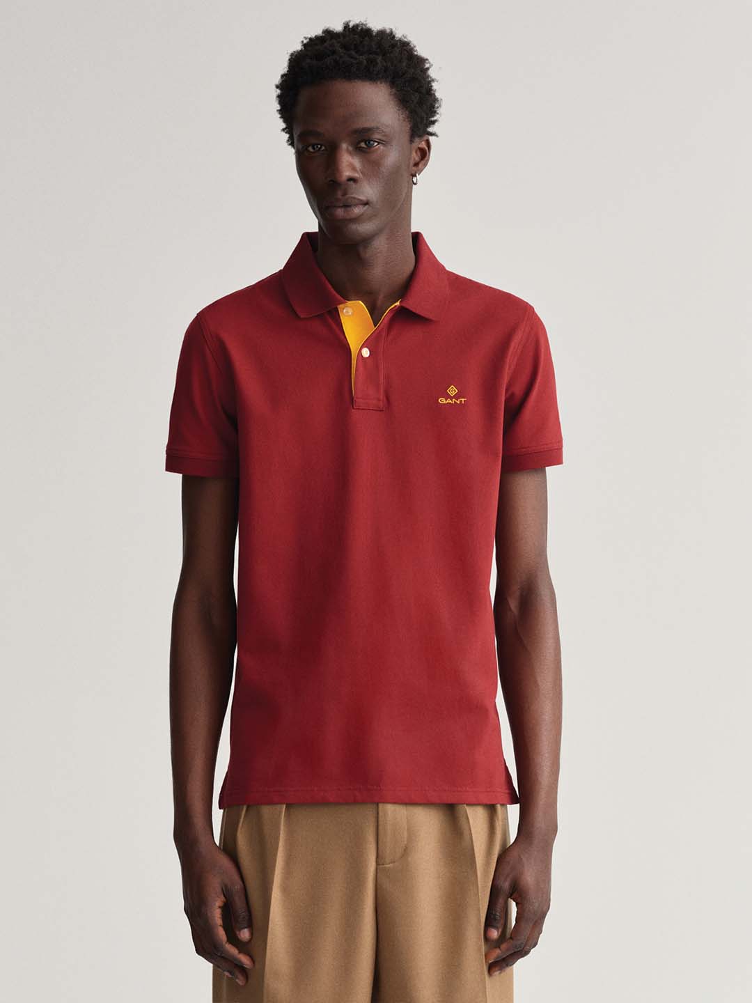 Gant Navy Blue Regular Fit Polo Tshirt