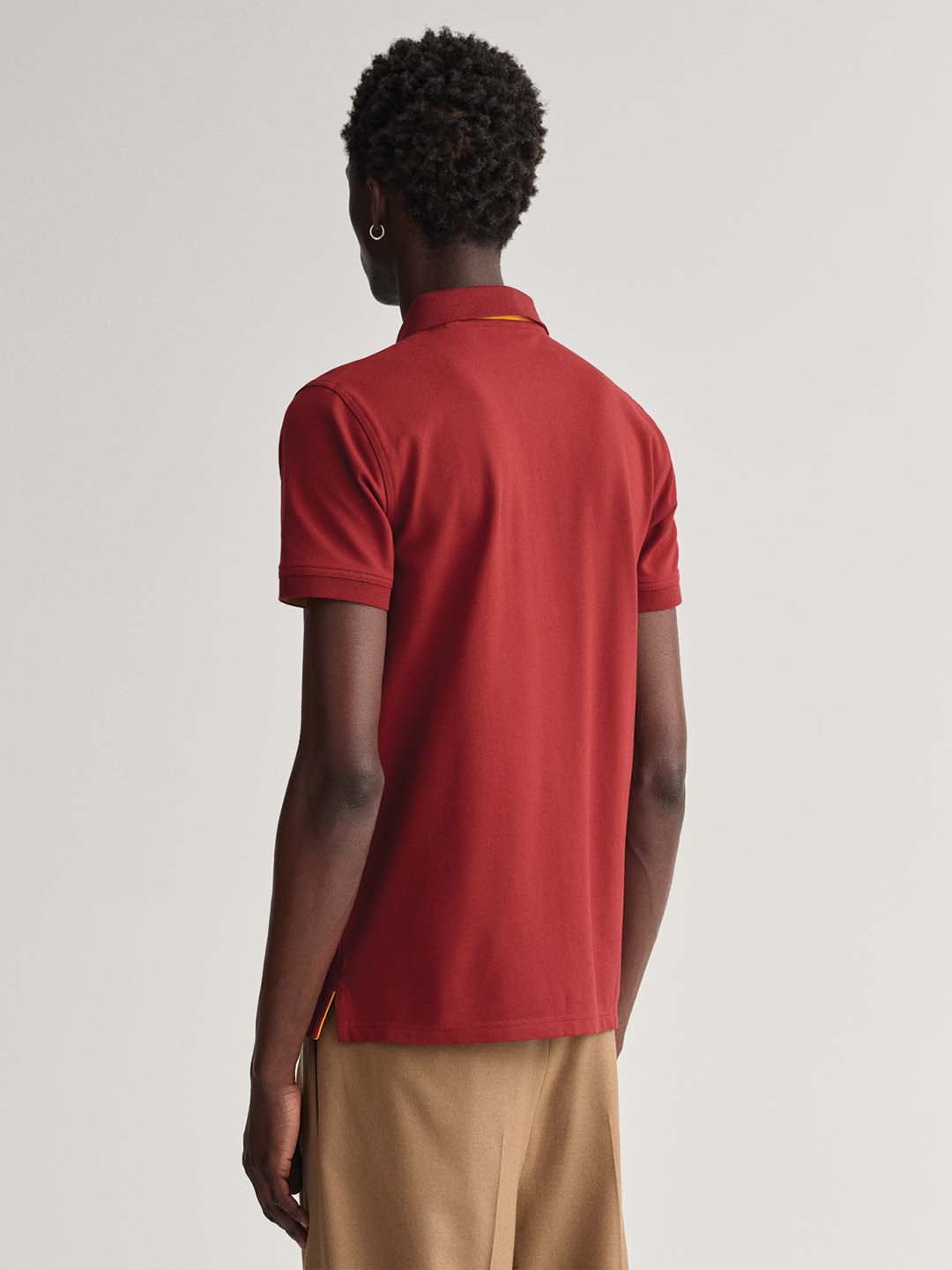 Gant Navy Blue Regular Fit Polo T-Shirt