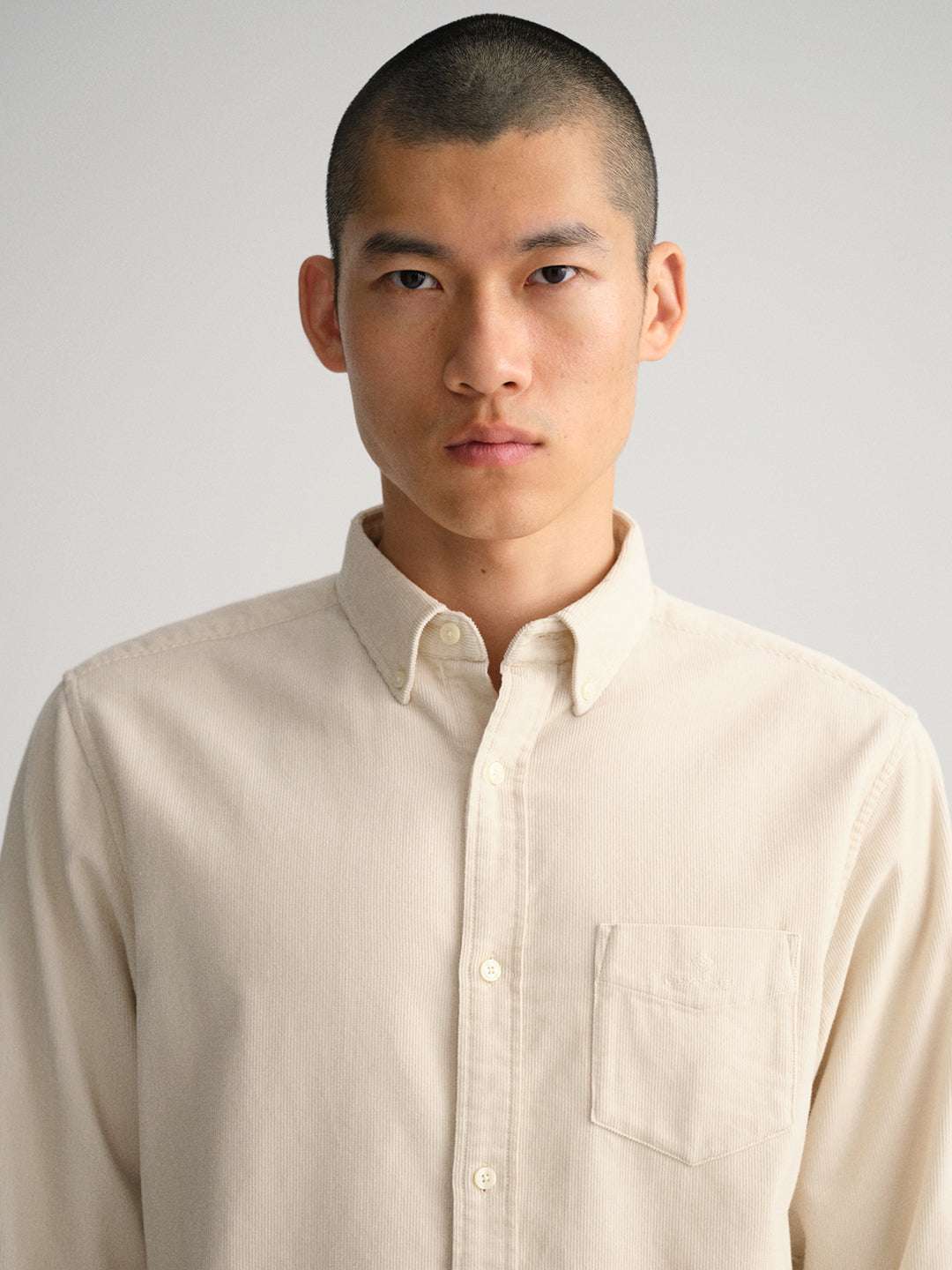 Gant Cream Regular Fit Shirt