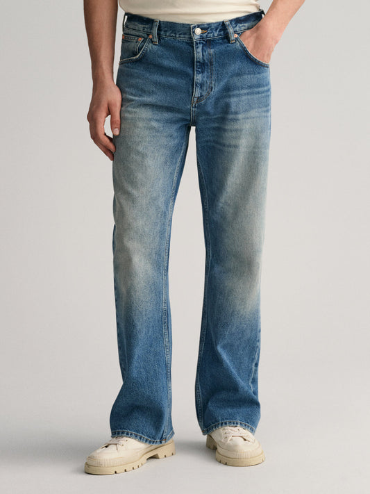 Gant Men Solid Slim Fit Jeans