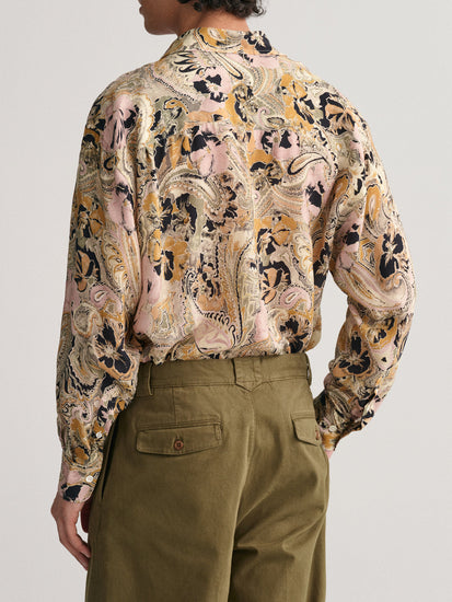 Gant Multicolor Fashion Printed Oversized Shirt