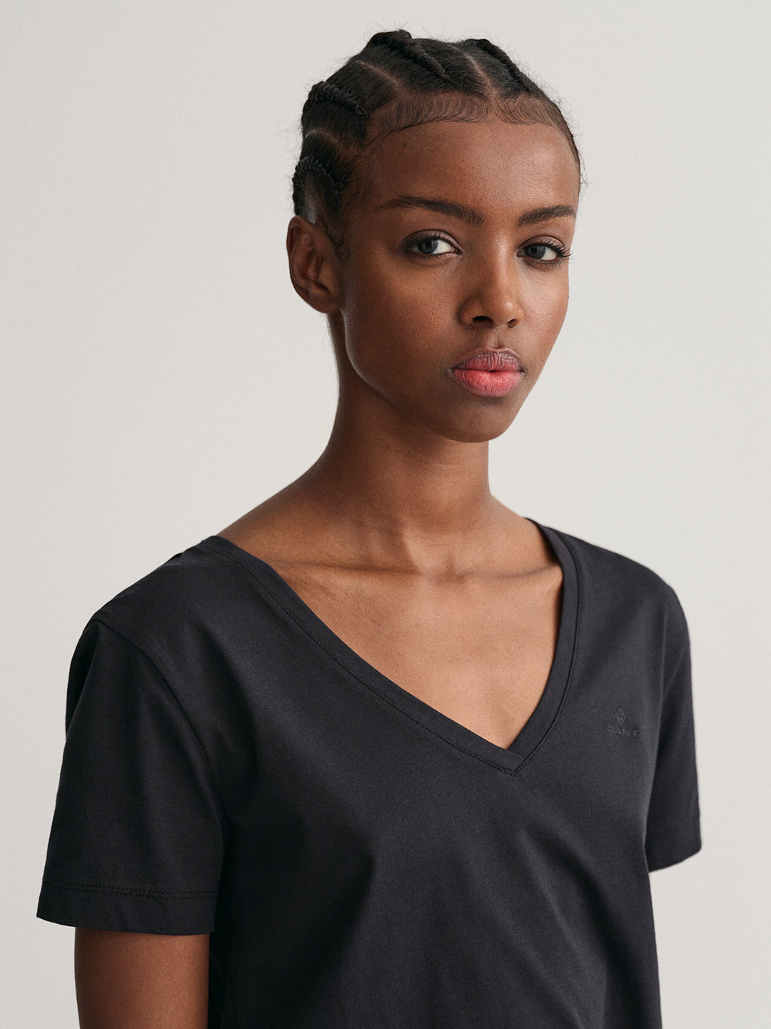 Gant Black Preppy Relaxed Fit T-Shirt