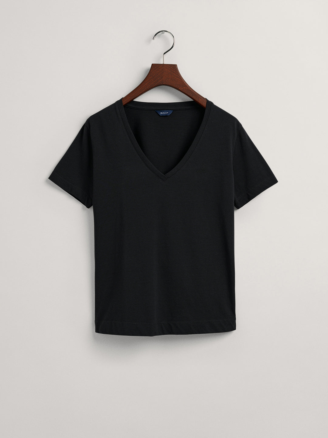 Gant Black Preppy Relaxed Fit T-Shirt