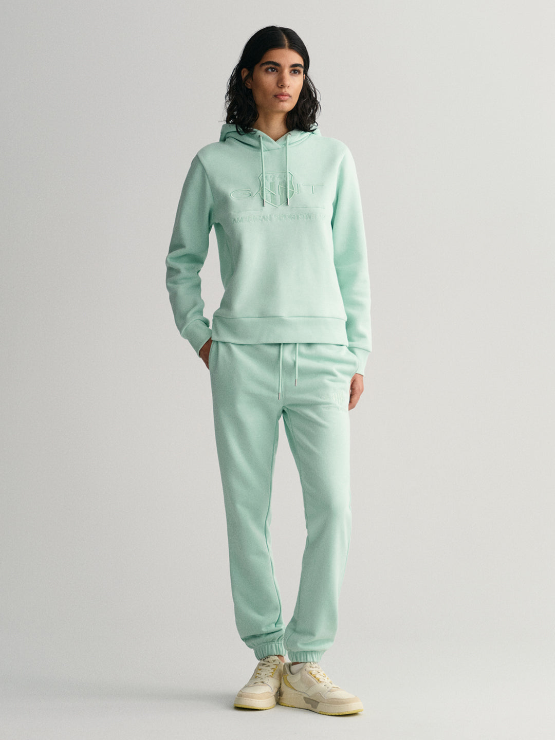 Gant Women Mid-Rise Cotton Joggers