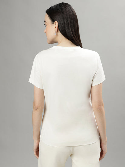 Gant Cream Fashion Regular Fit T-Shirt