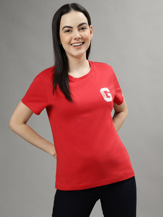 Gant Red Fashion Regular Fit T-Shirt