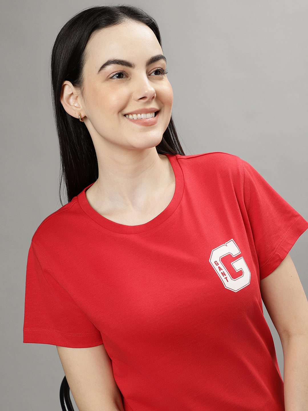 Gant Red Fashion Regular Fit T-Shirt