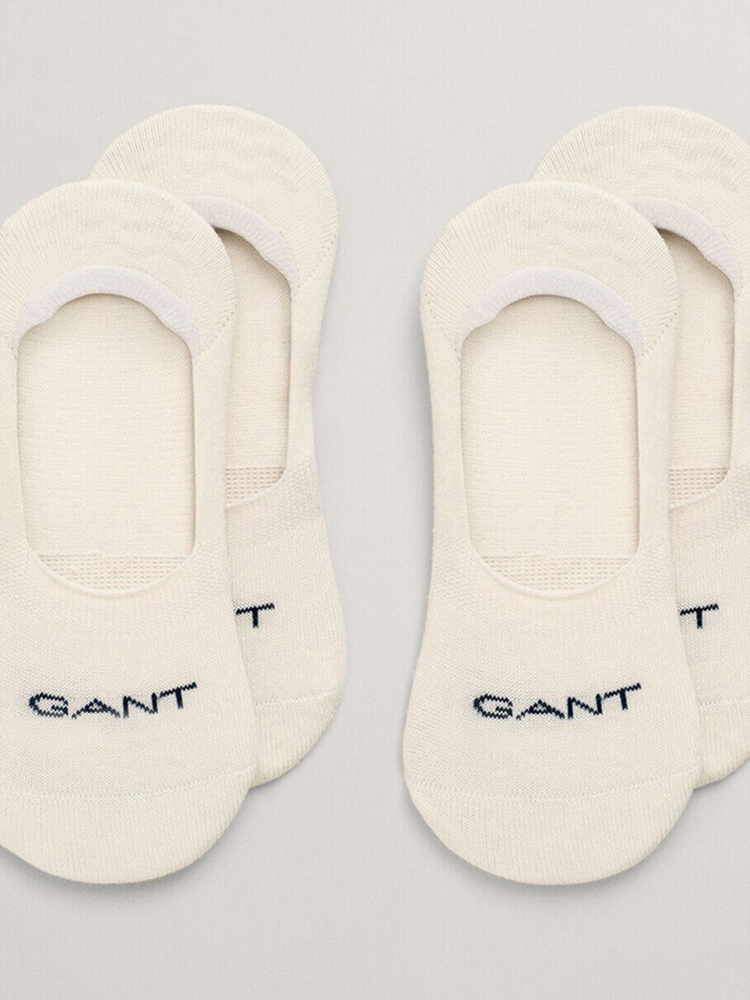 Gant Women Ecru Solid Shoe Liners Socks