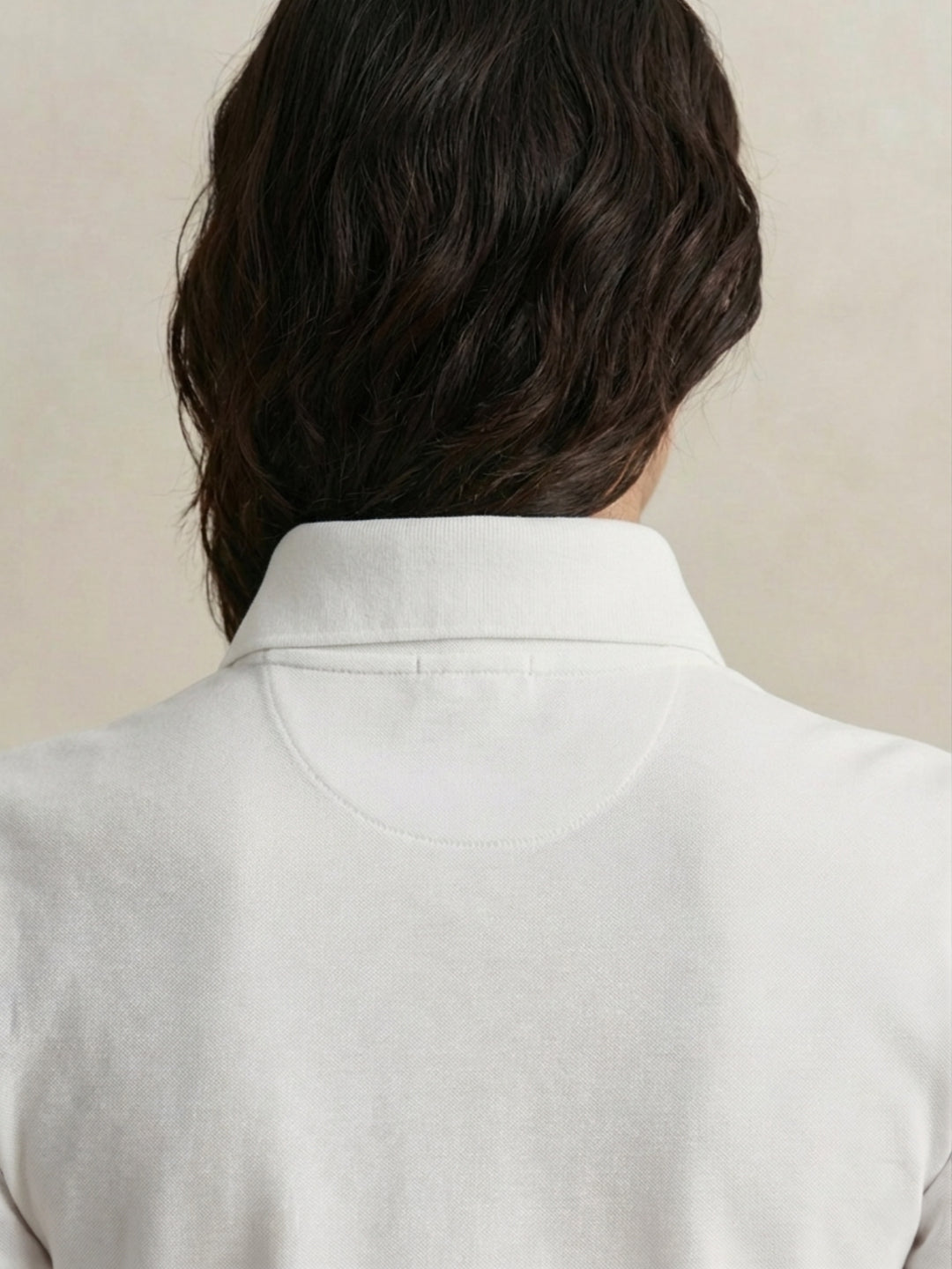 Gant Women White Solid Stretchable Slim Fit Pique Dress