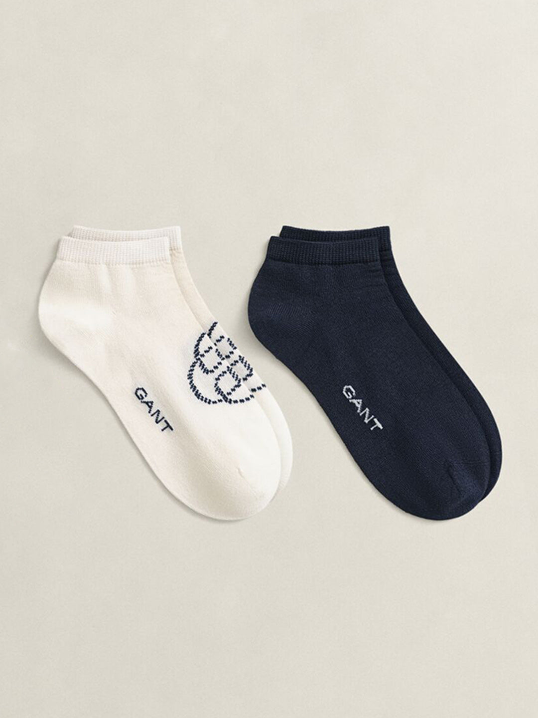 Gant Women Multicolour Printed Ankle Length Monogram Socks Pack of 3