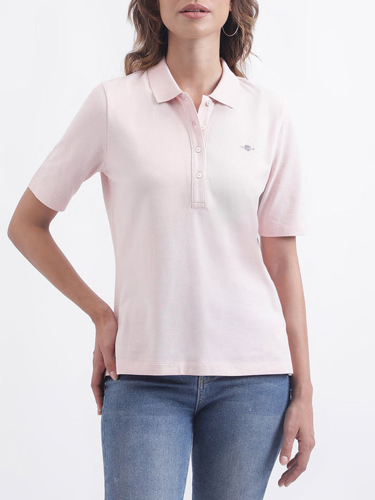 Gant Pink Fashion Slim Fit T-Shirt