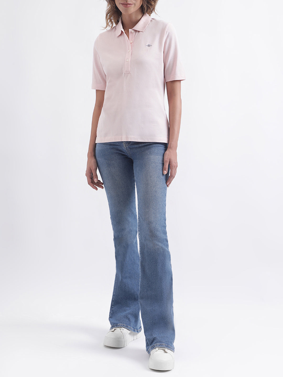 Gant Pink Fashion Slim Fit T-Shirt