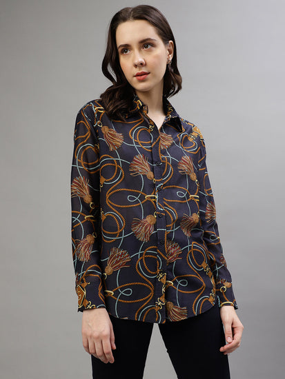 Gant Multi Fashion Printed Relaxed Fit Shirt