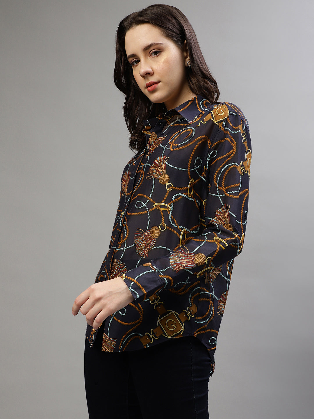 Gant Multi Fashion Printed Relaxed Fit Shirt