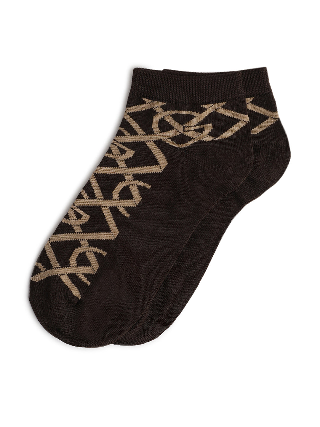 Gant Women Brown Printed Socks (Pack of 3)