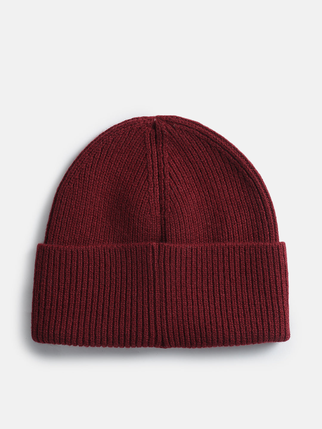 Gant Women Red Solid Beanie Cap