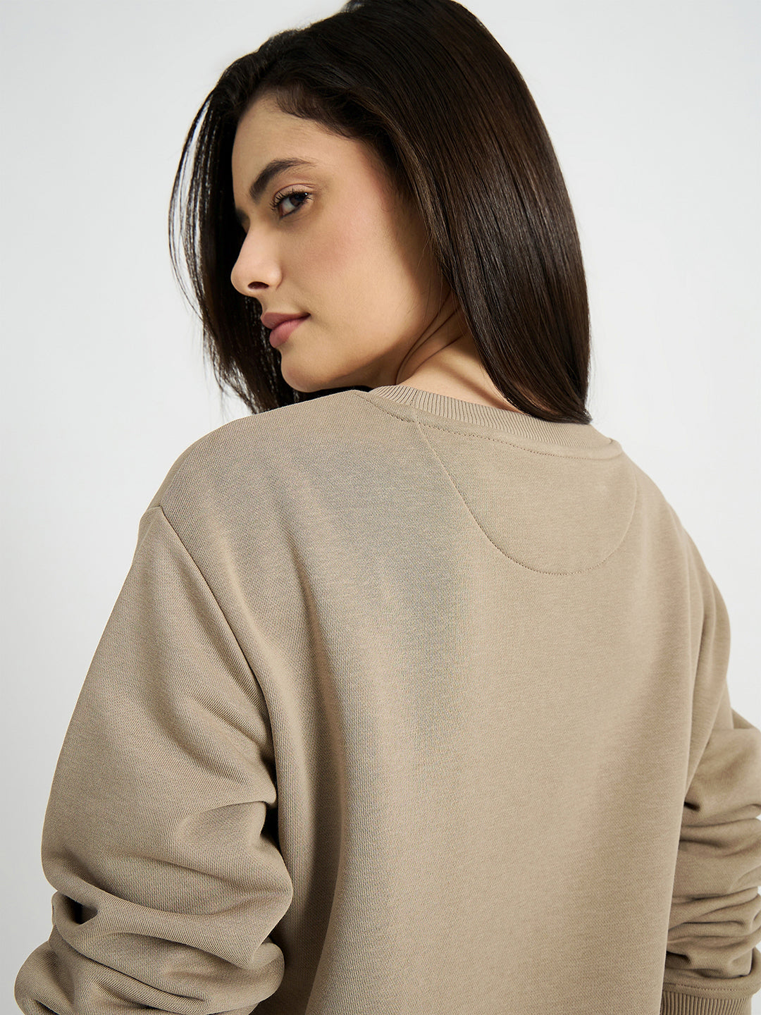 GANT Women Beige Relaxed Fit Mini Dress