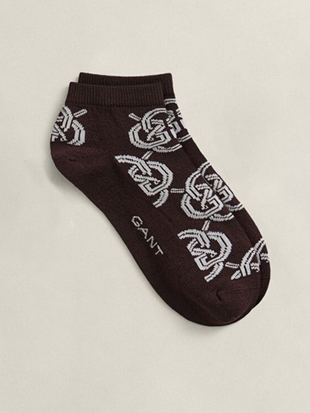 Gant Brown Printed Women Ankle Socks Pack of 3