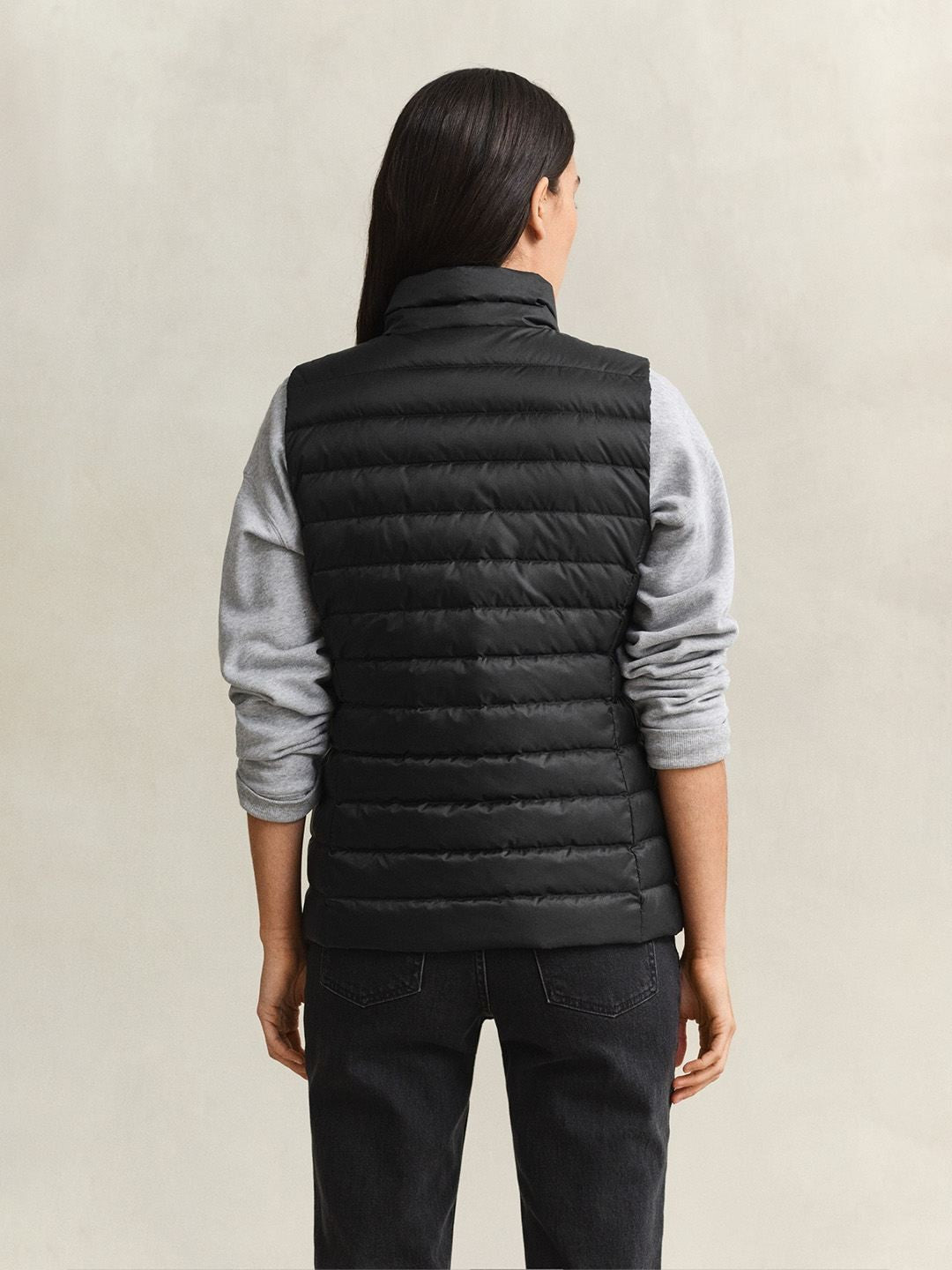 Gant Women Black Quilted Regular Fit Puffer Jacket