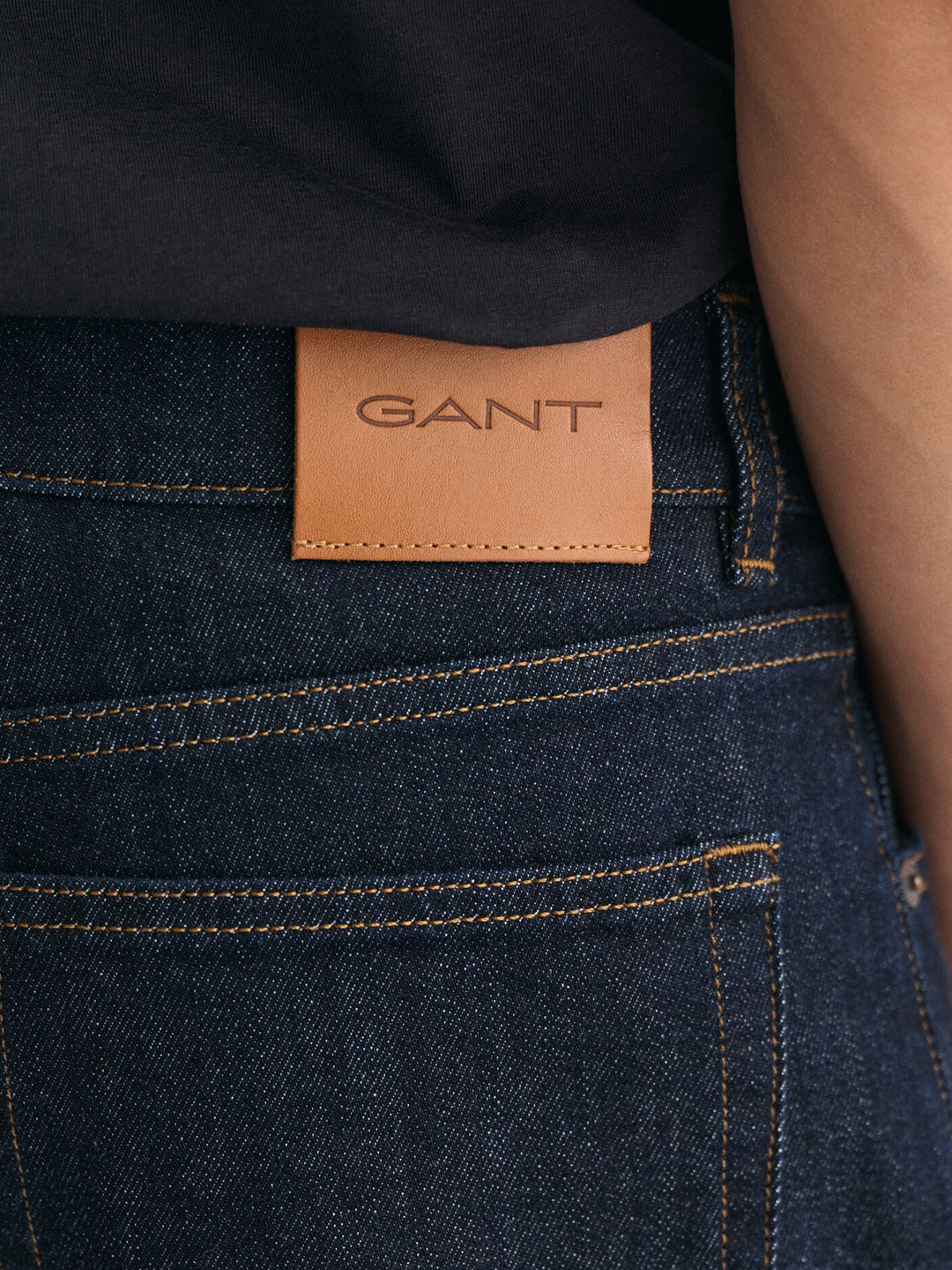Gant Men Blue Regular Fit Washed Jeans