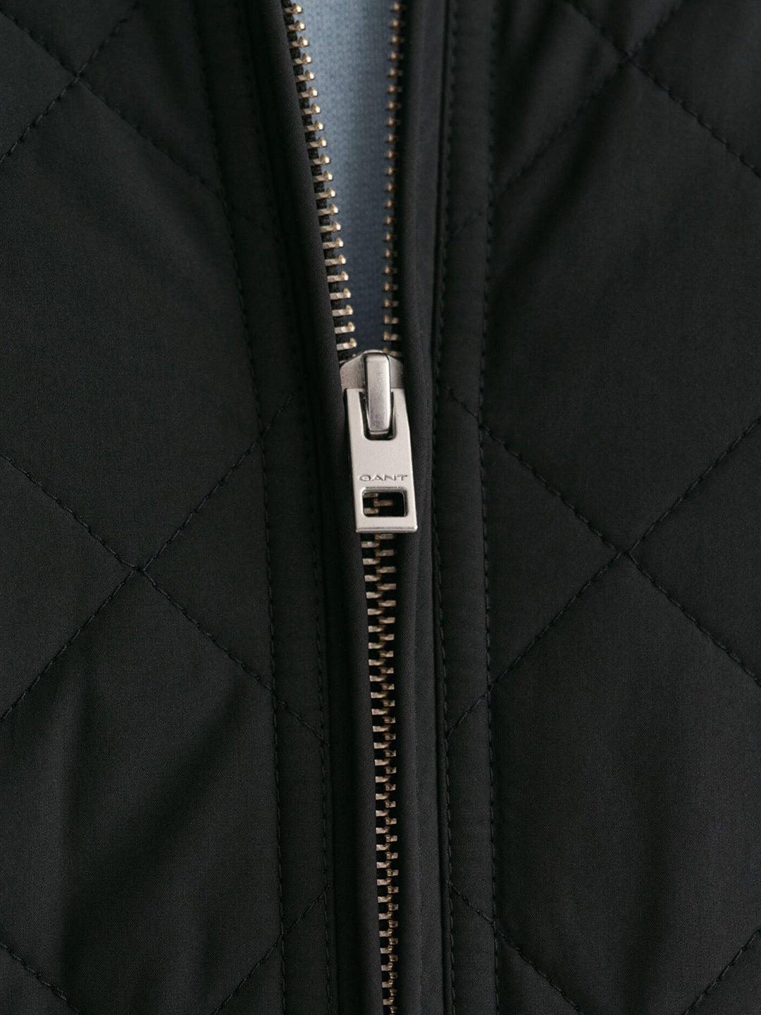 Gant Men Black Solid Collar Jacket