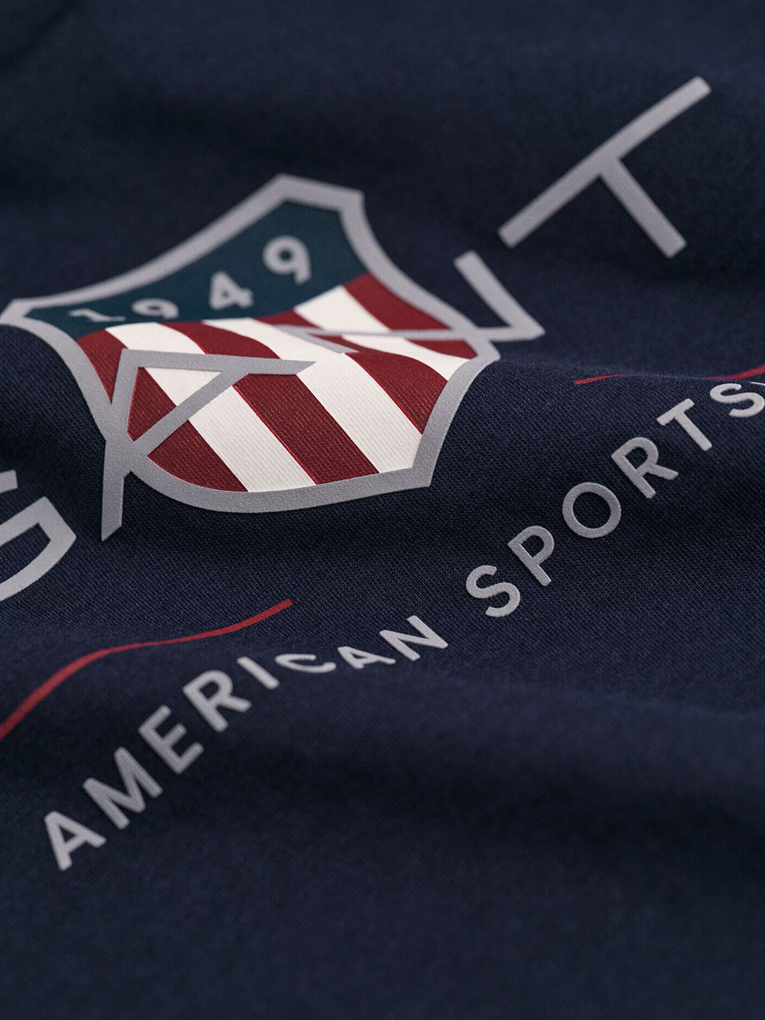 Gant Kids Blue Graphic Round Neck Tshirt