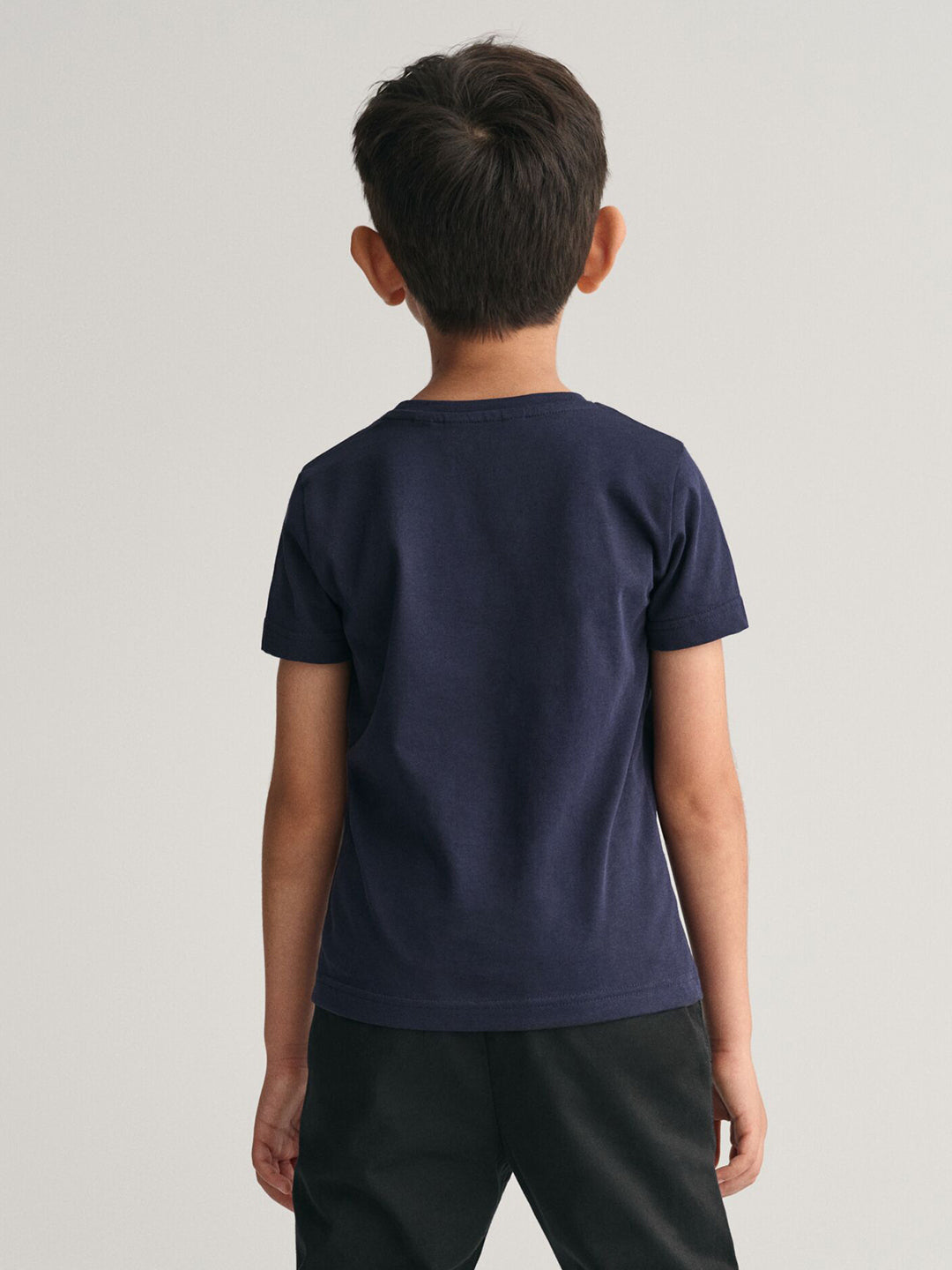 Gant Kids Blue Graphic Round Neck Tshirt