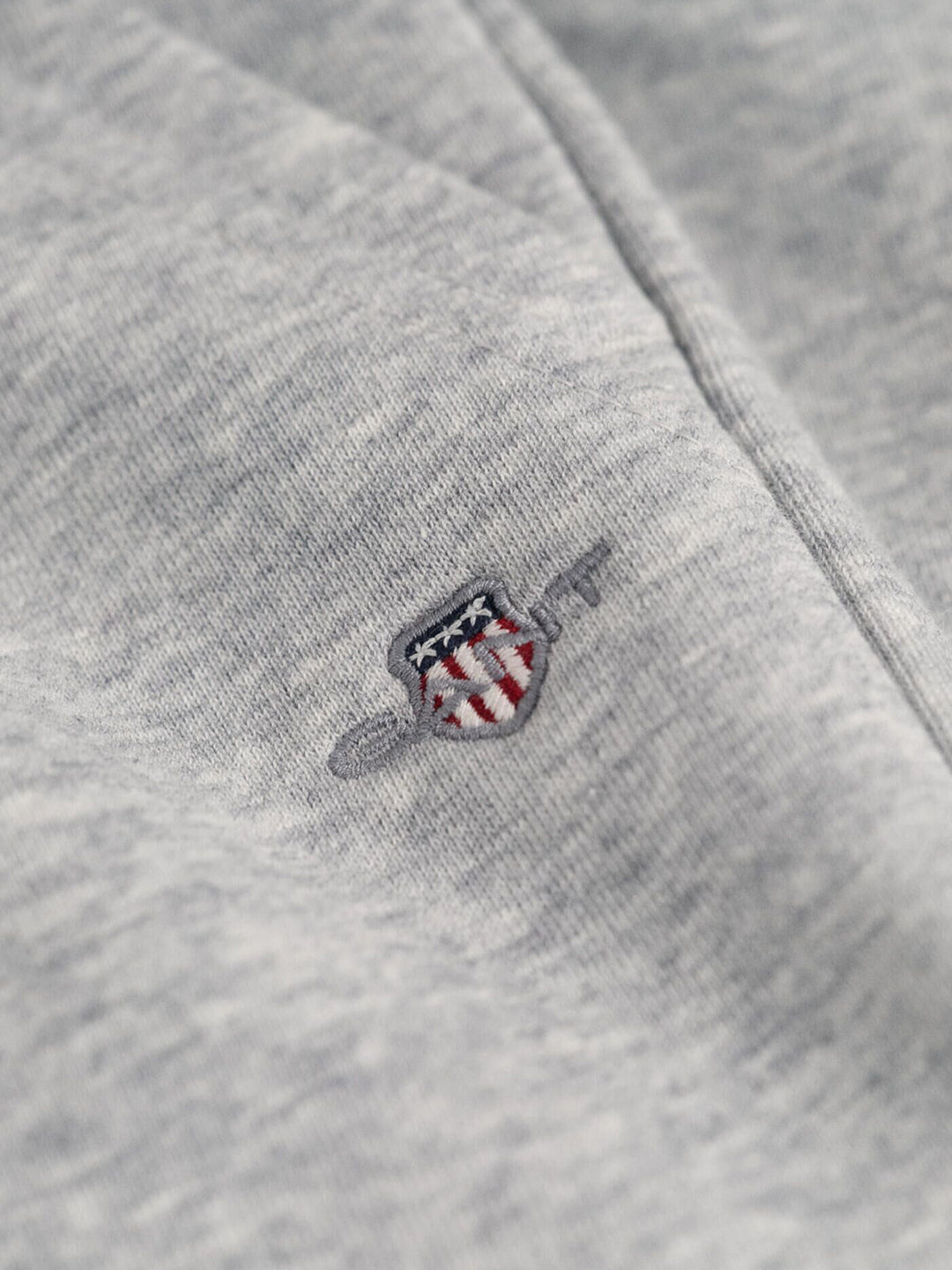 Gant Boys Grey Regular Fit Solid Sweatpant