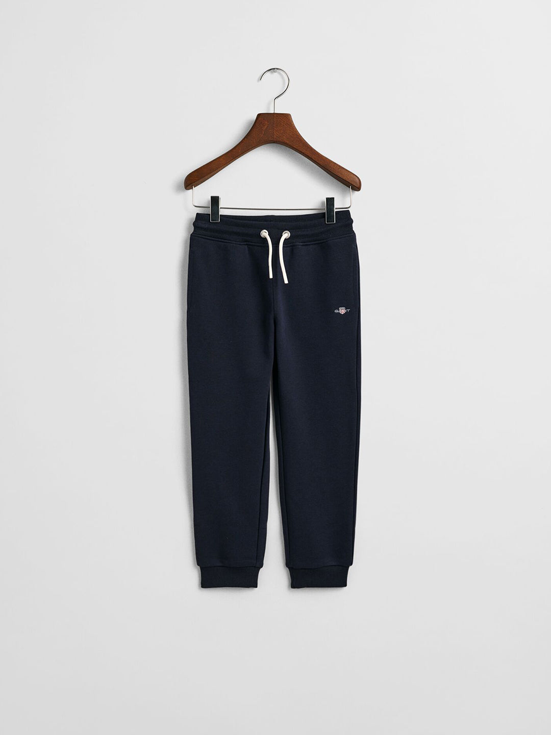 Gant Boys Blue Regular Fit Solid Sweatpant