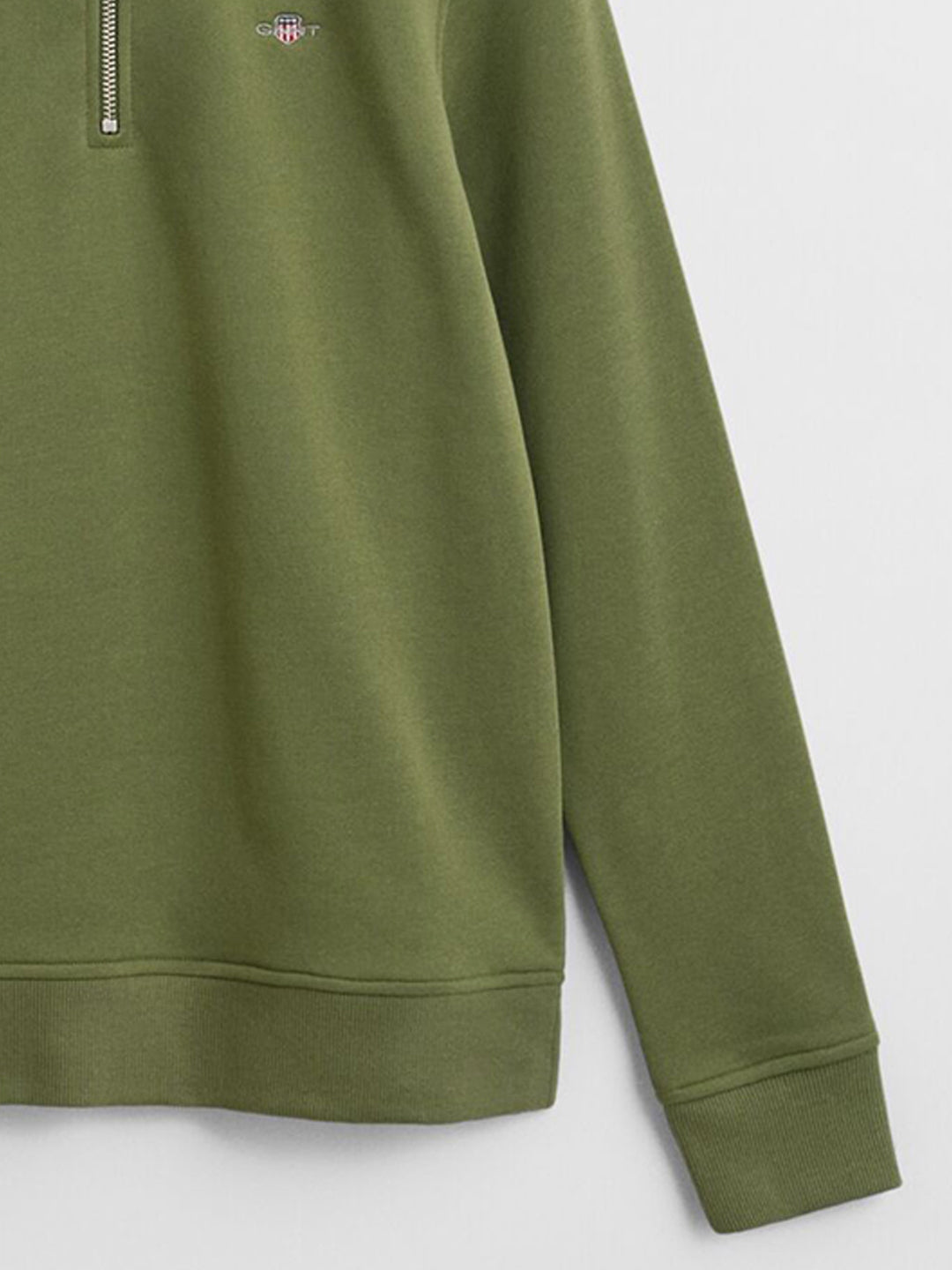 Gant Boys Green Solid Round Neck Sweatshirt