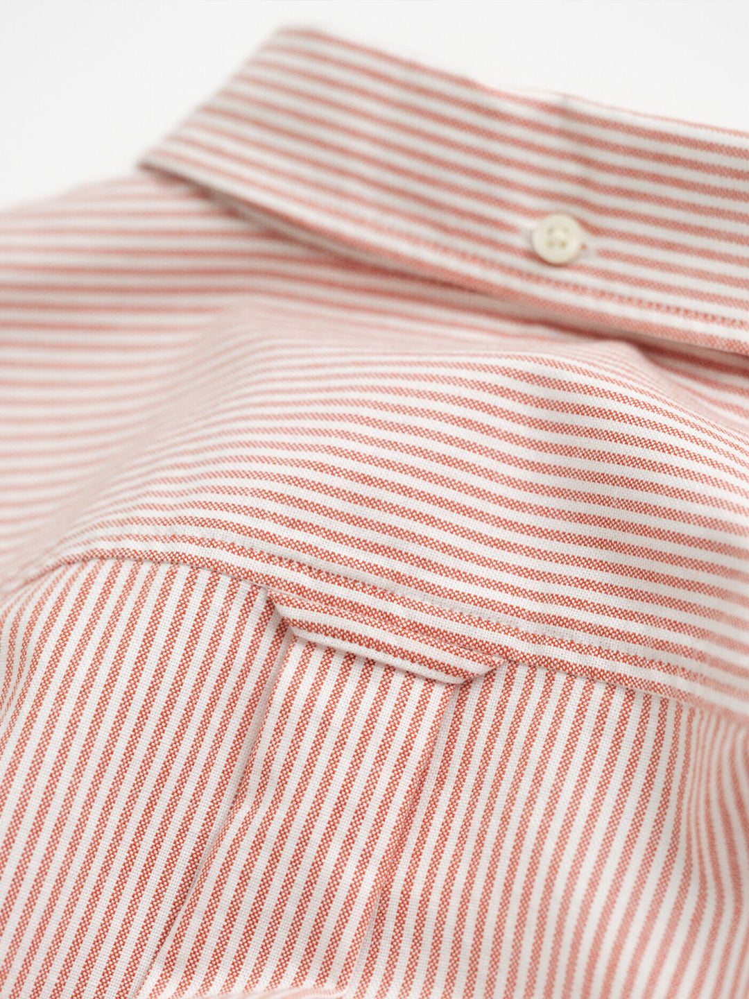 Gant Boys Orange Striped Collar Shirt