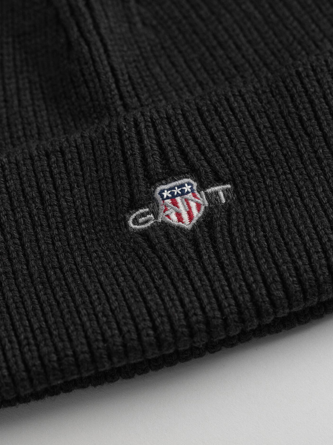 Gant Kids Black Solid Beanies