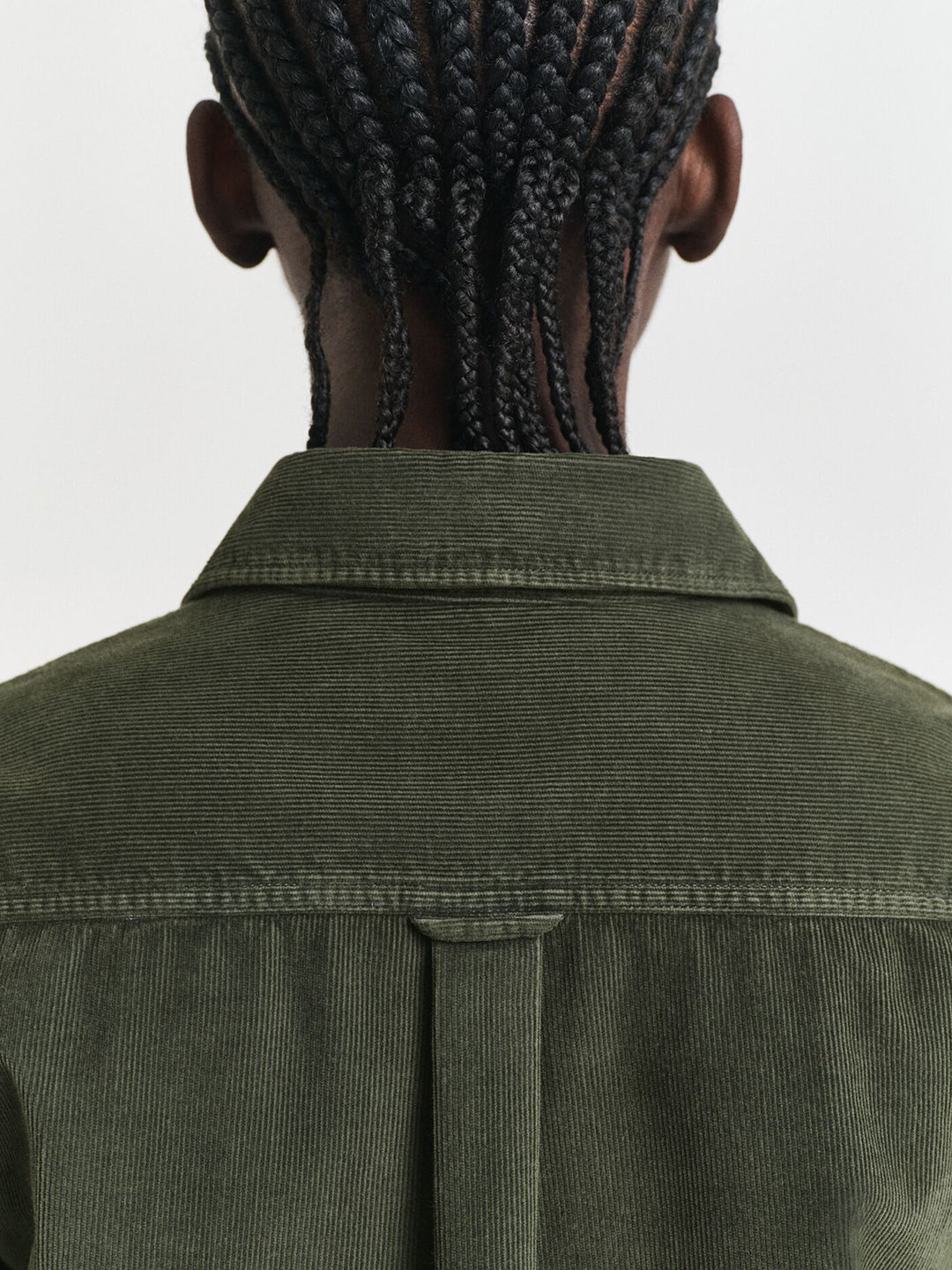 Gant Women Green Solid Collar Shirt