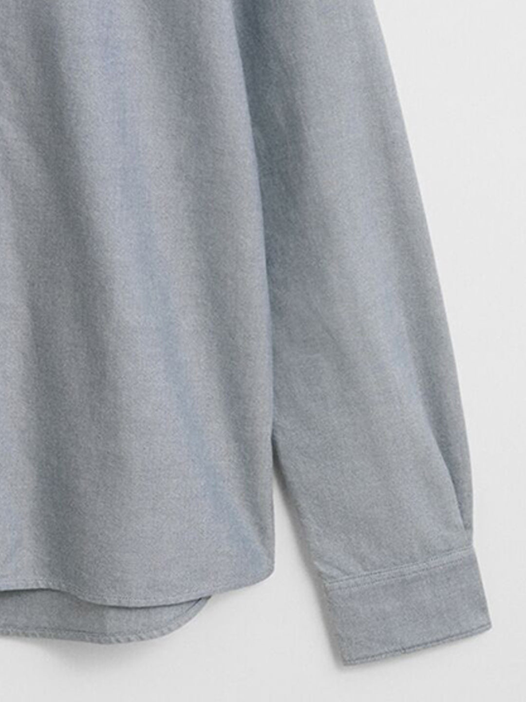 Gant Boys Blue Solid Collar Shirt